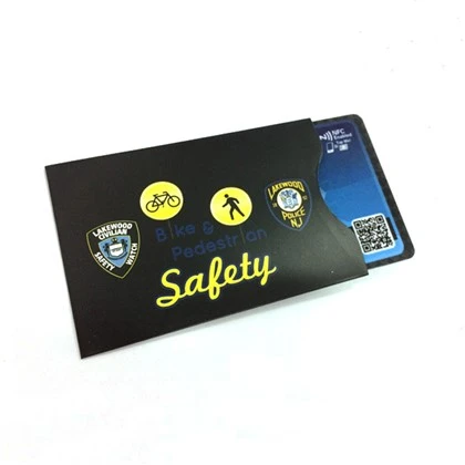 Mangas de bloqueo RFID